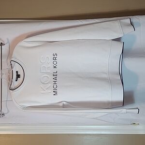 Michael Kors White Crewneck Sweater